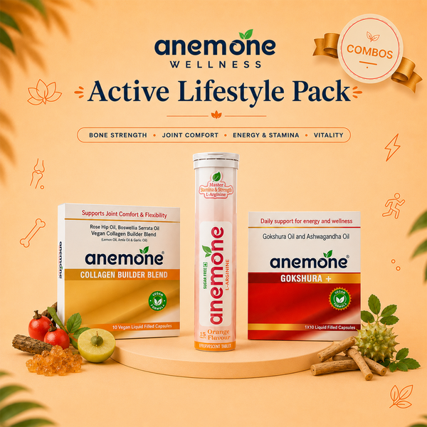 Active Lifestyle Pack — L-Arginine + Gokshura+ + Collagen Builder Blend