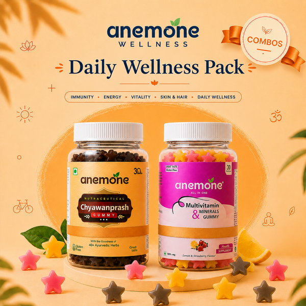 Daily Wellness Pack — Multivitamin + Chyawanprash Gummies