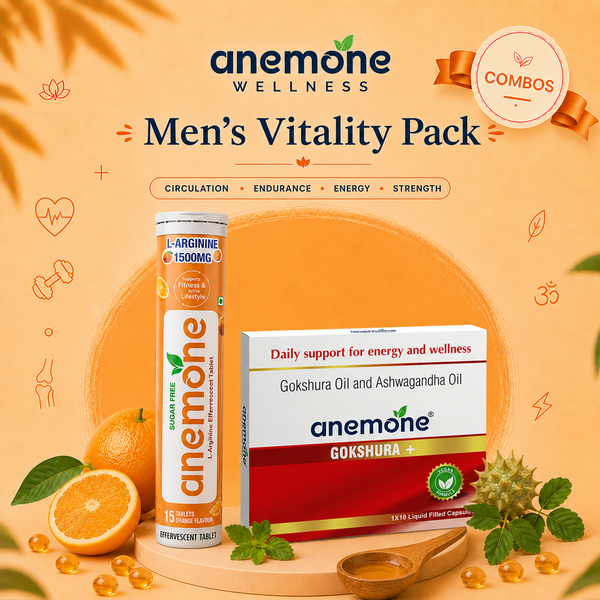 Men's Vitality Pack — L-Arginine + Gokshura+
