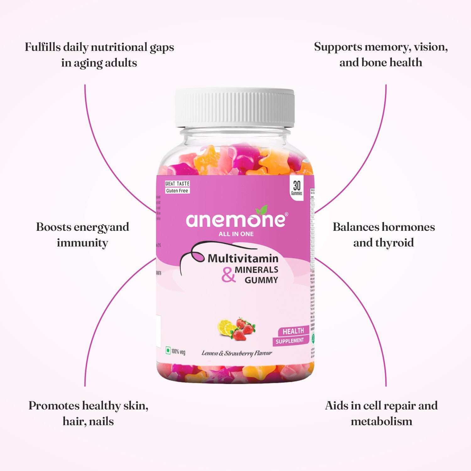 Anemone All-In-One Multivitamin Gummies - Image 2
